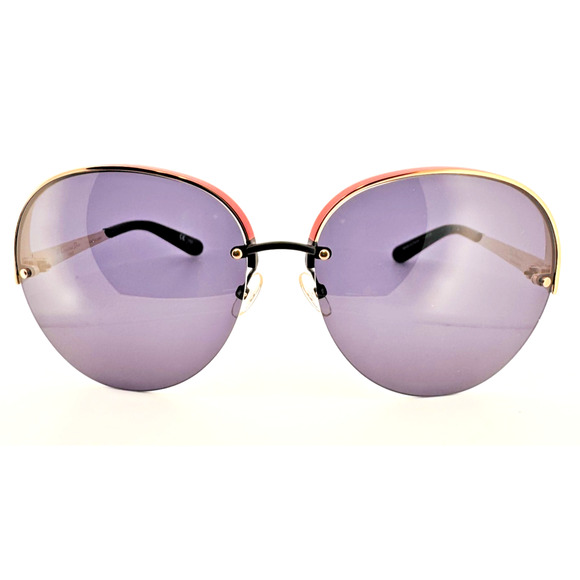 Dior Sunglasses Superbe RMU KU Red Round Frame Blue Lens Limited Edition 63mm main image 14